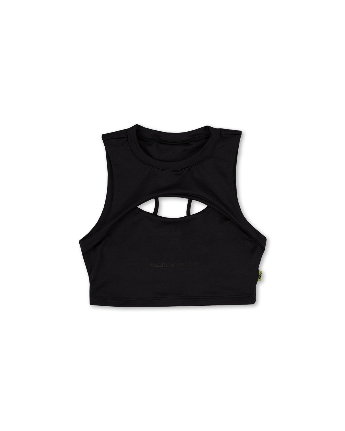 CUT CROP TOP 3.0 WEEDGREEN NEGRO