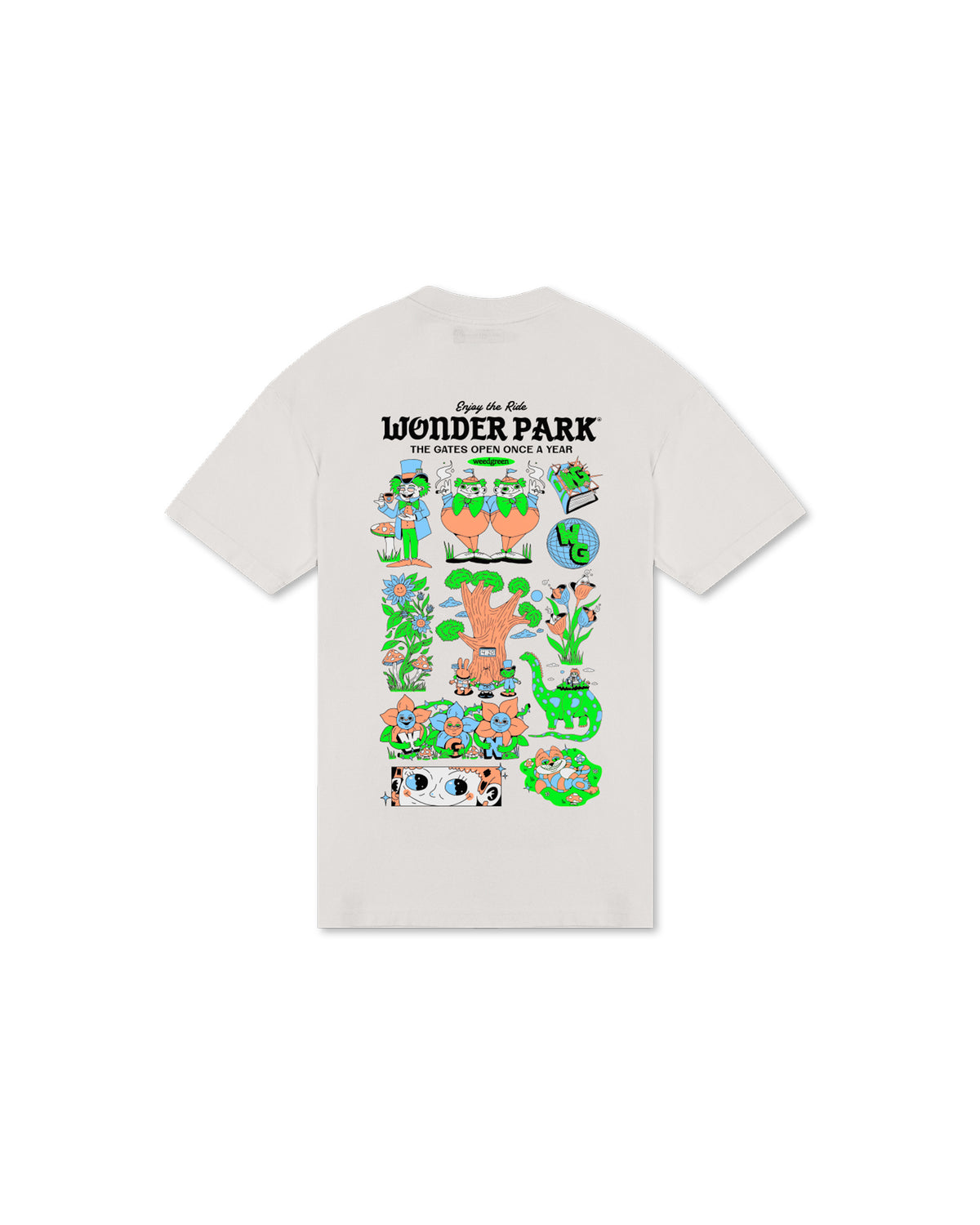 CAMISETA SLIM CON RIB WONDERPARK NUDE