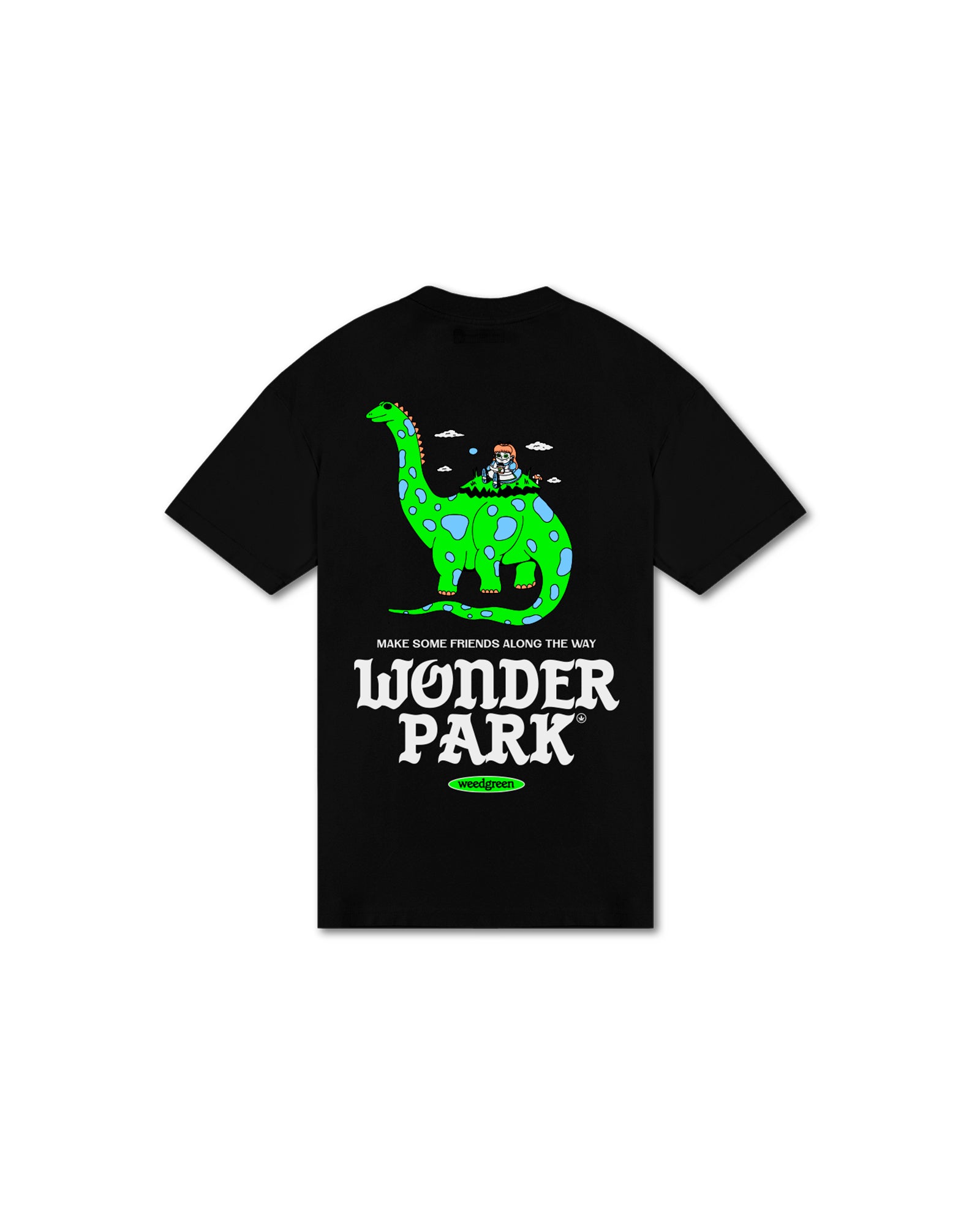 CAMISETA DINOSAURIO NEGRO
