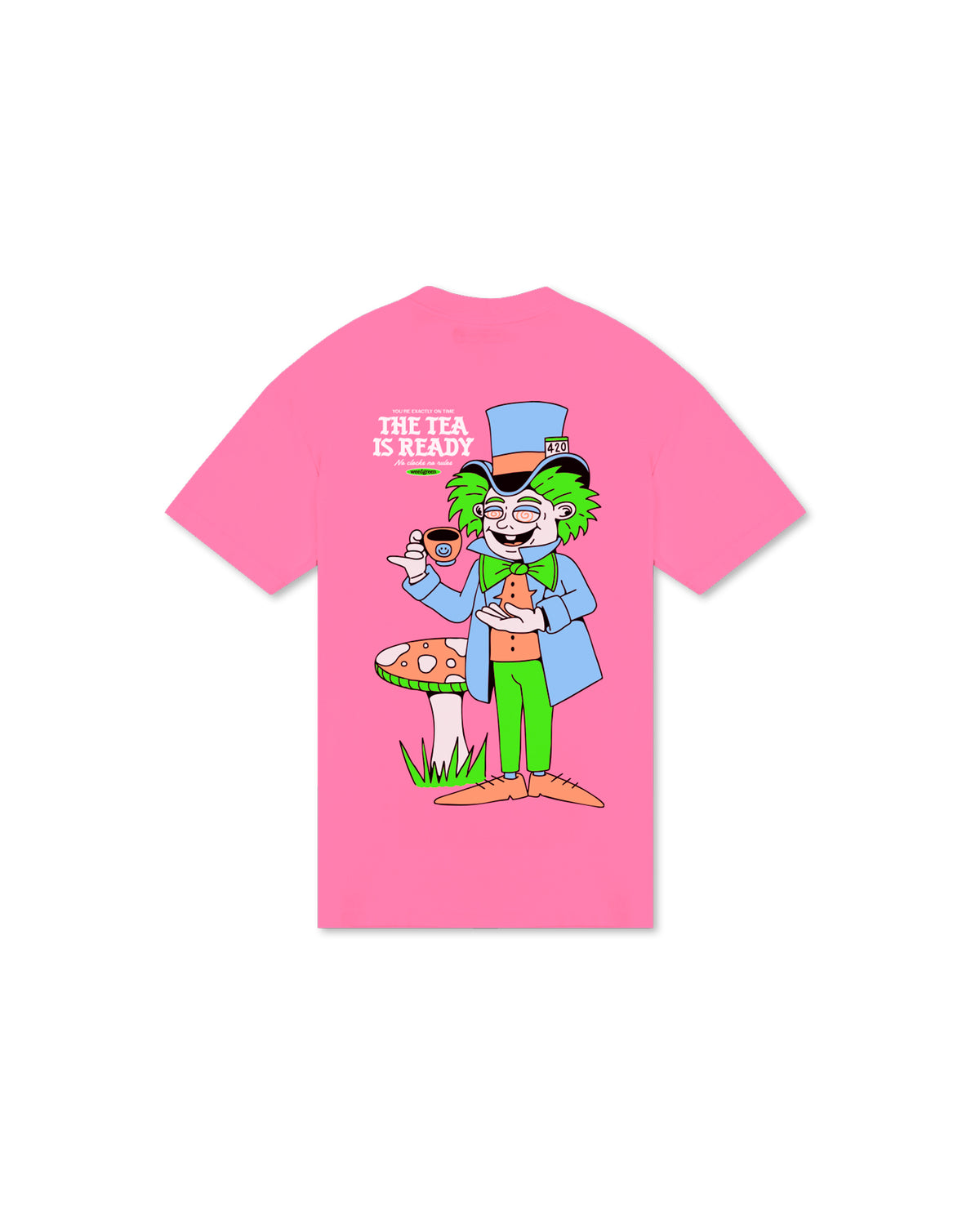 CAMISETA SOMBRERERO ROSADO