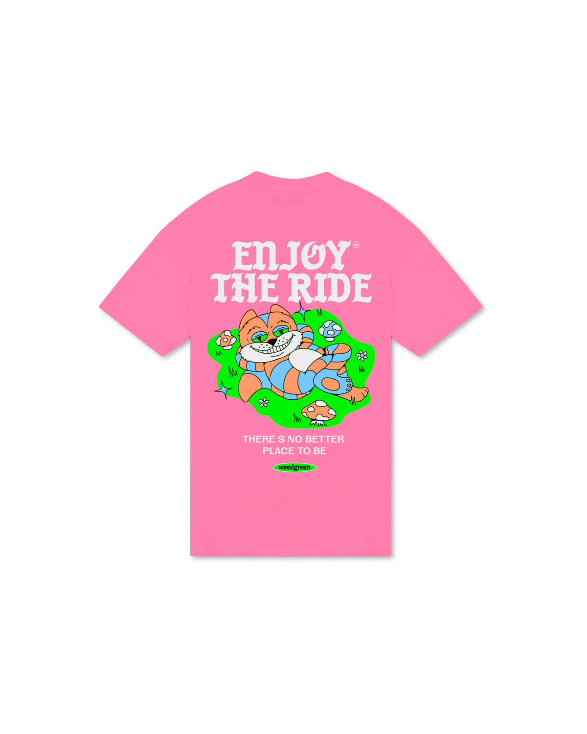 CAMISETA THE RIDE ROSADO