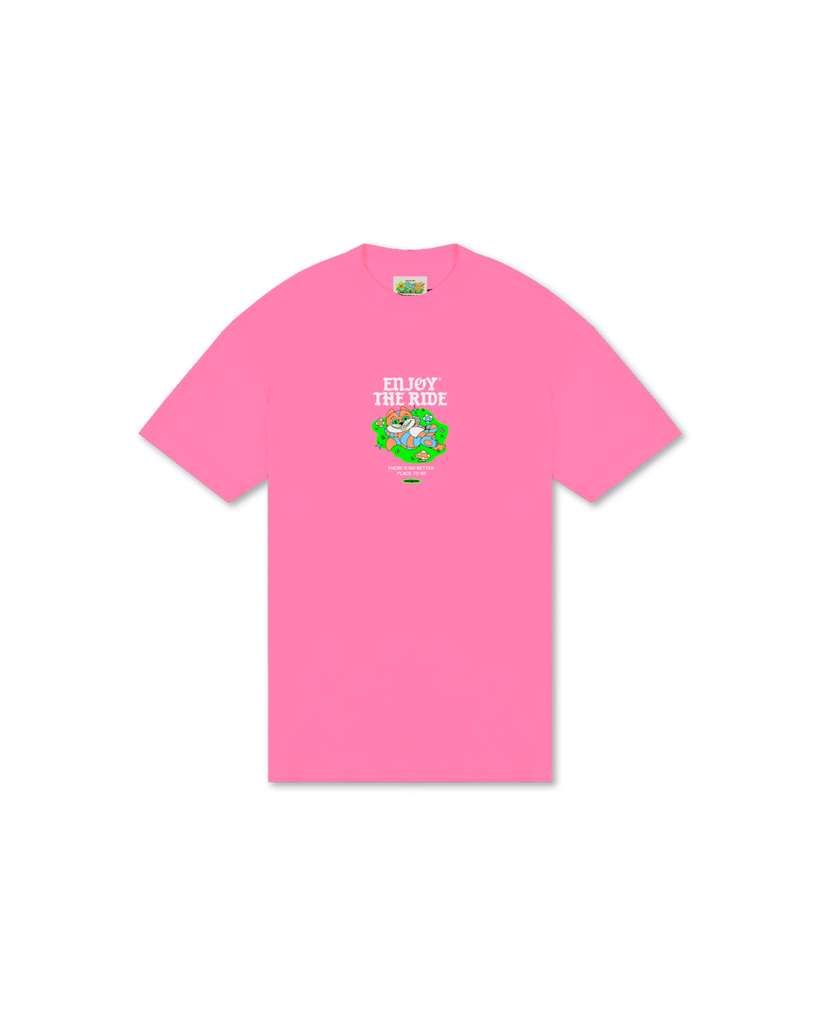 CAMISETA THE RIDE ROSADO