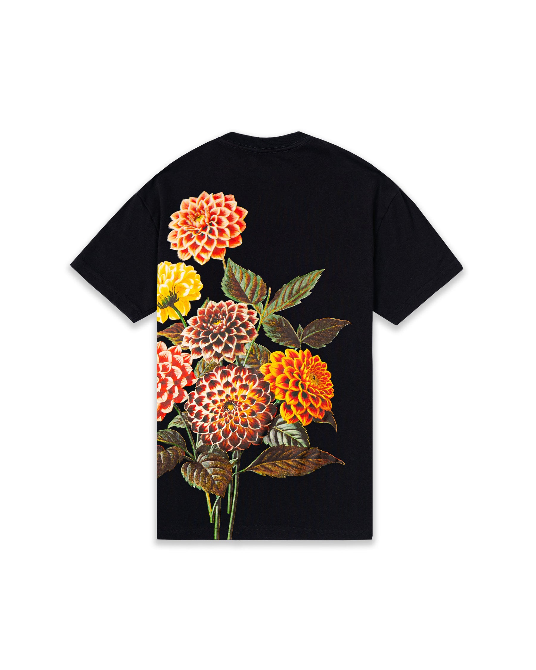 CAMISETA FLOWERS ART 2.0 NEGRO