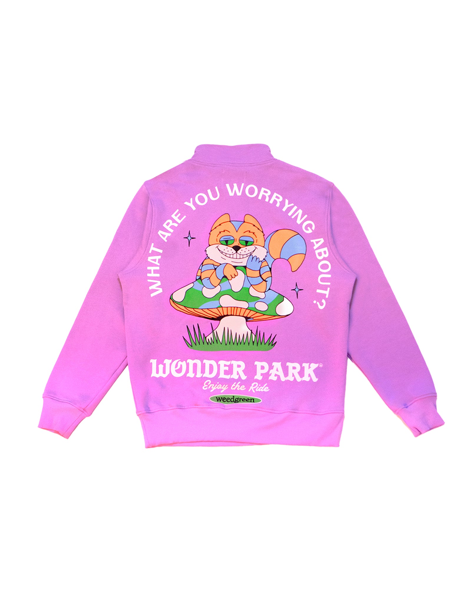 SACO TURTLE NECK CON CIERRE WONDERPARK LILA