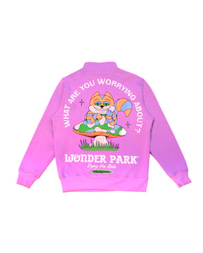 SACO TURTLE NECK CON CIERRE WONDERPARK LILA