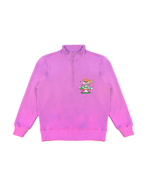 SACO TURTLE NECK CON CIERRE WONDERPARK LILA