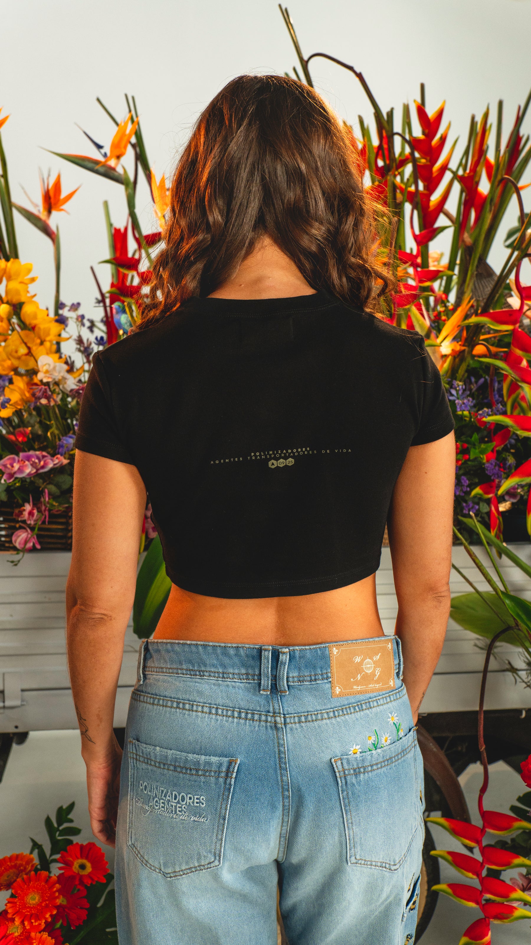 BABY TEE COLIBRI NEGRO