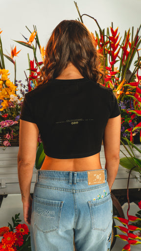 BABY TEE COLIBRI NEGRO