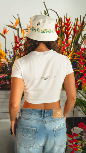 BABY TEE COLIBRI BLANCO