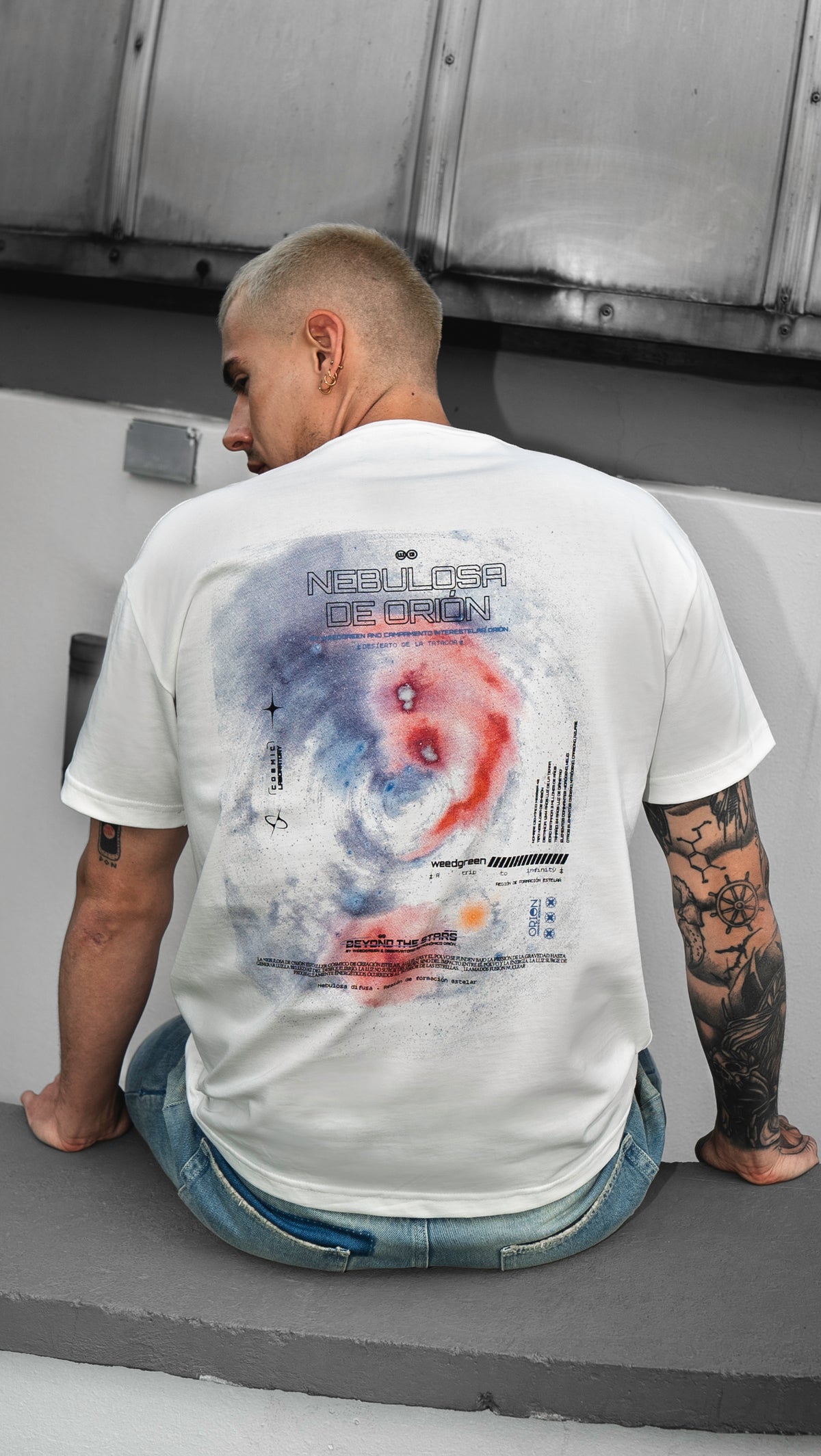 CAMISETA NEBULOSA NUDE