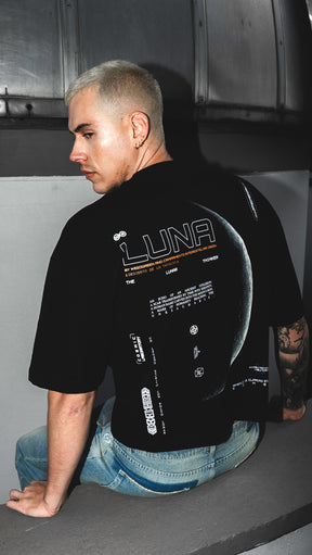 CAMISETA BOX LUNA NEGRO