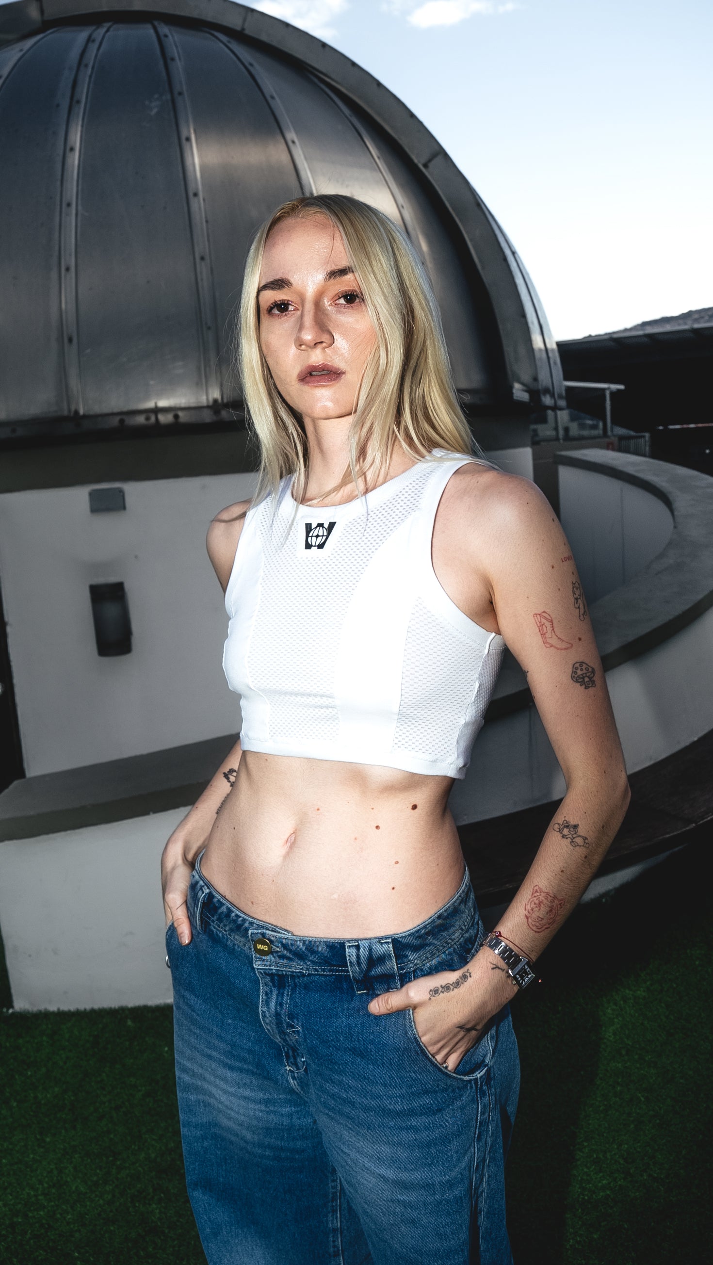 TOP TECH WEAR BLANCO
