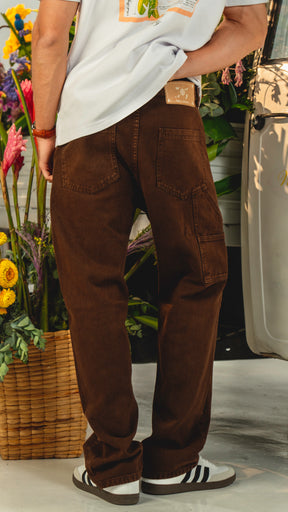 JEAN HOMBRE POLINIZADORES CAFÉ