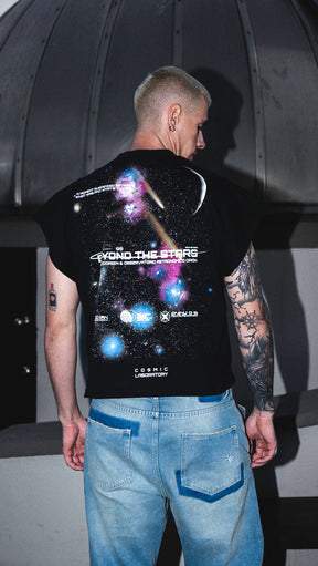 CAMISILLA COSMOS NEGRO