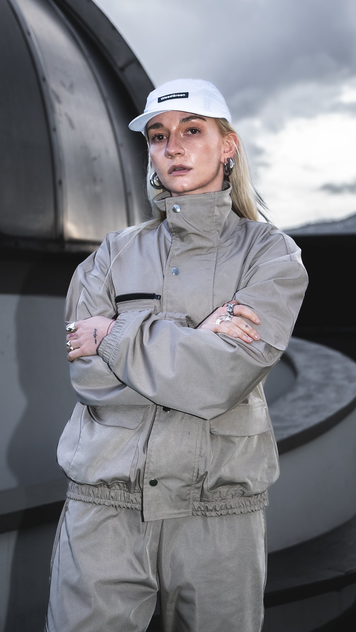 CHAQUETA TECH WEAR BEIGE