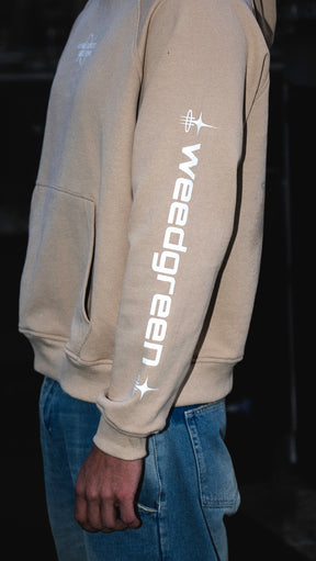 HOODIE COSMOS ART BEIGE