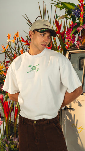 CAMISETA BOX POLINIZADORES BLANCO