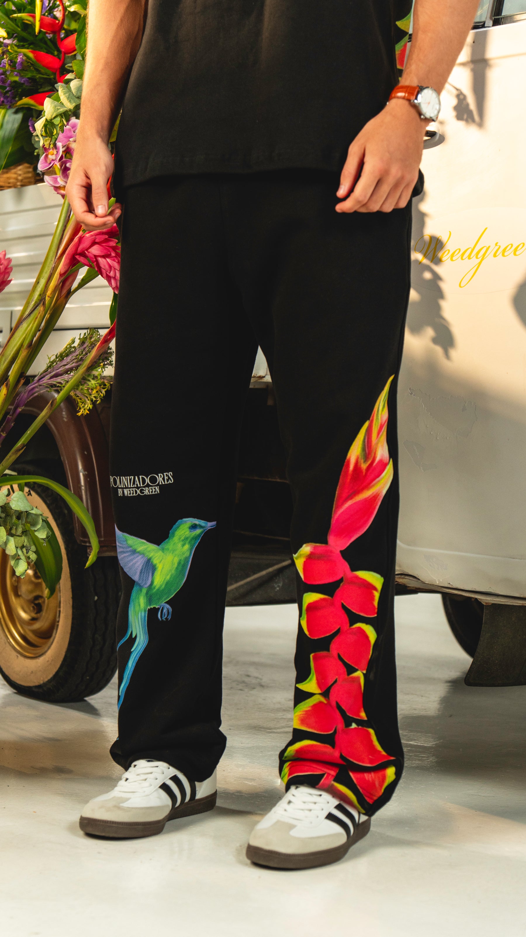 JOGGER RECTO  ART HELICONIA NEGRO