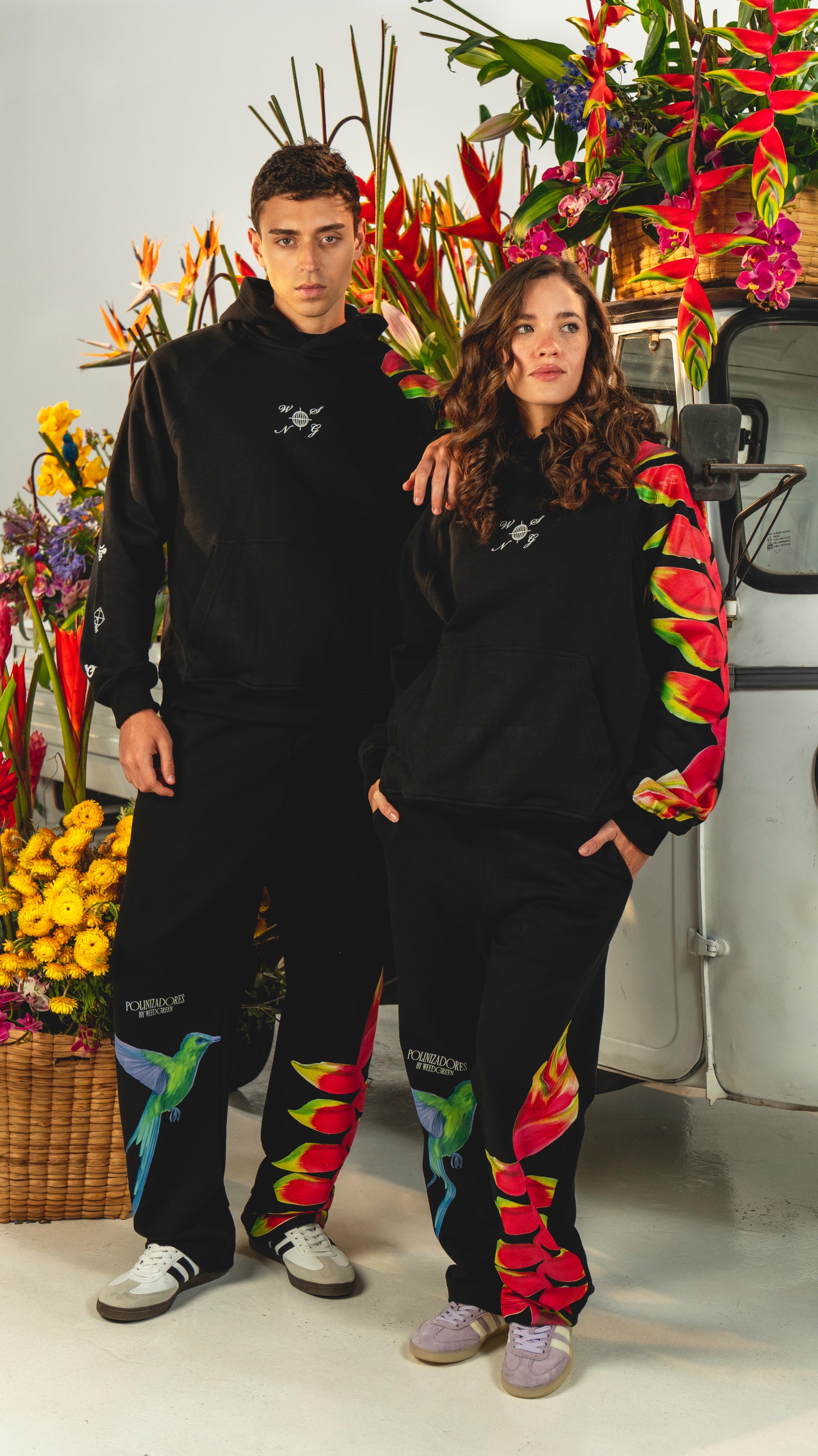 JOGGER RECTO  ART HELICONIA NEGRO