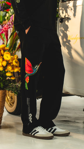 JOGGER RECTO  COLIBRI NEGRO