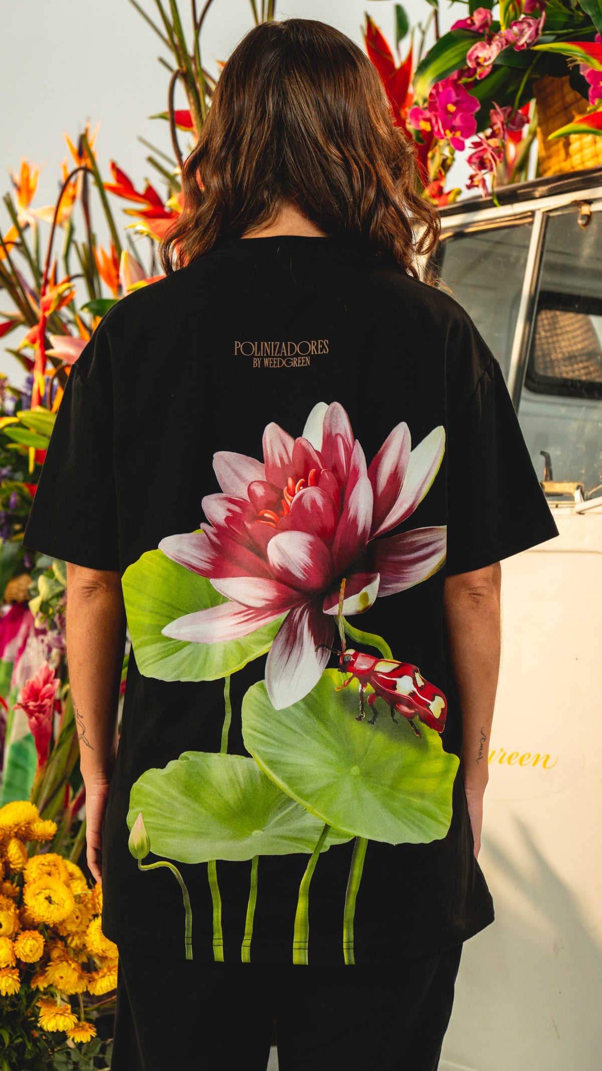 CAMISETA ART LOTO NEGRO