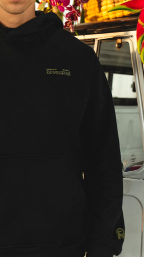 HOODIE POLINIZADORES NEGRO