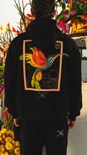 HOODIE POLINIZADORES NEGRO