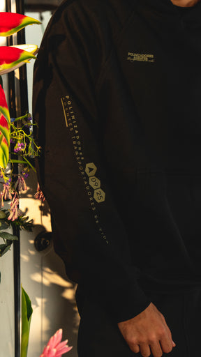 HOODIE POLINIZADORES NEGRO