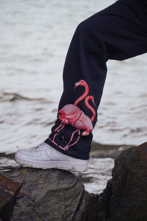 JOGGER RECTO FLAMENCO NEGRO