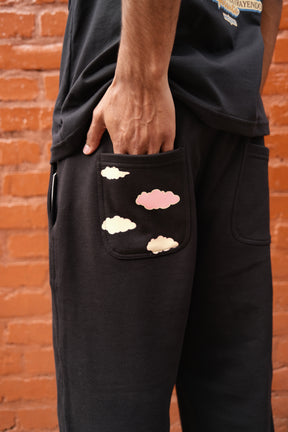 Sweet Power Black Chip Sweatpant