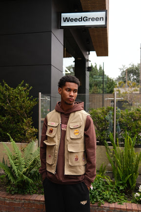 The Explorer Chocolate Chip Cargo Vest