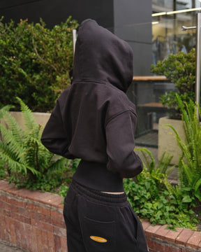 Pure Things Chocolate Chip Hoodie Crop