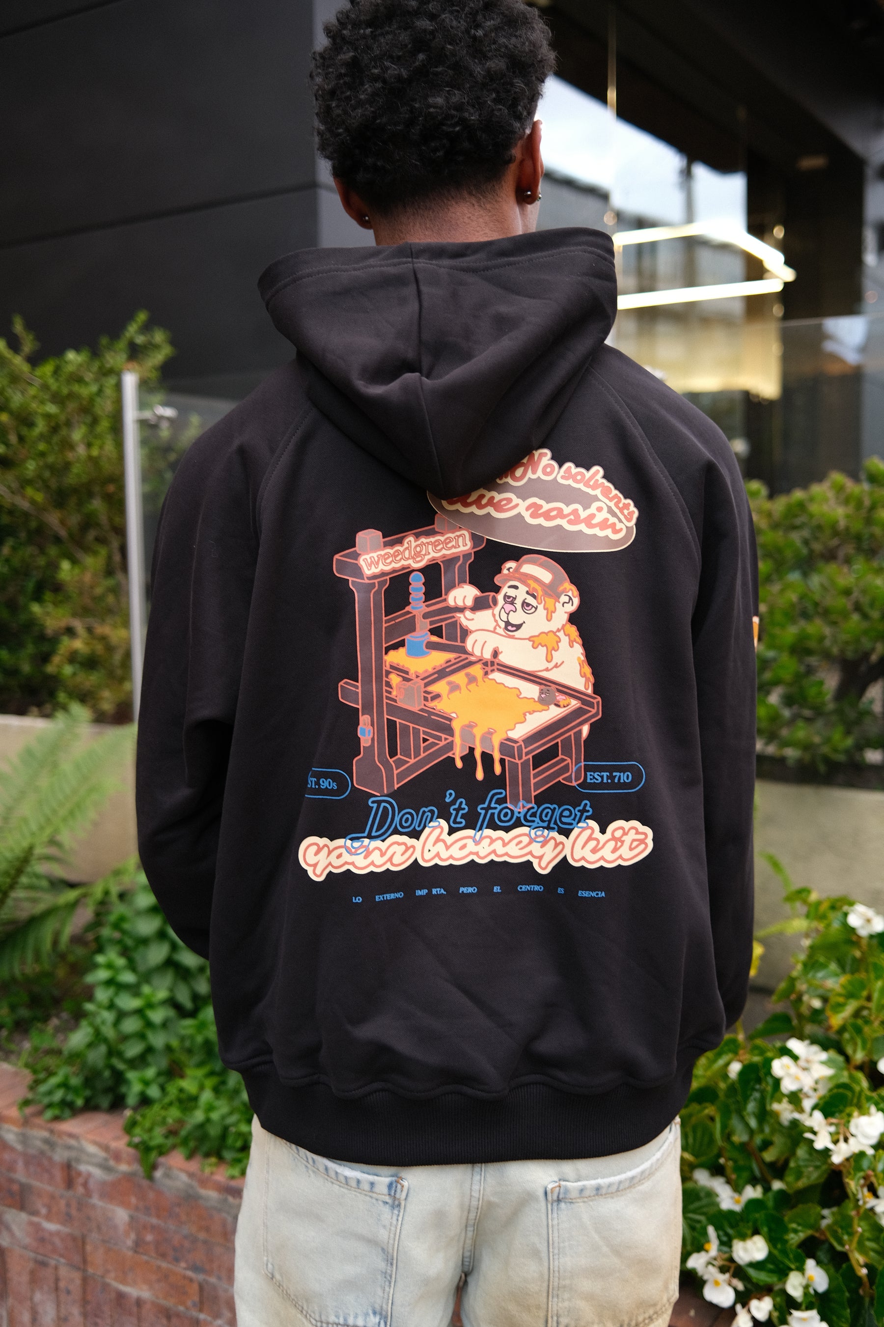 Live Rosin Black Hoodie