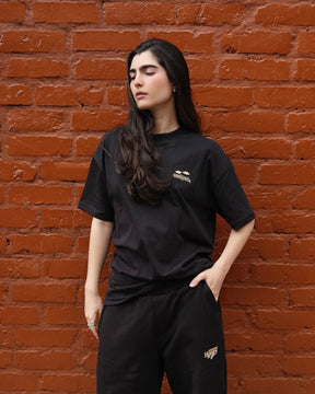 Camiseta Tree House Black Tee Negro