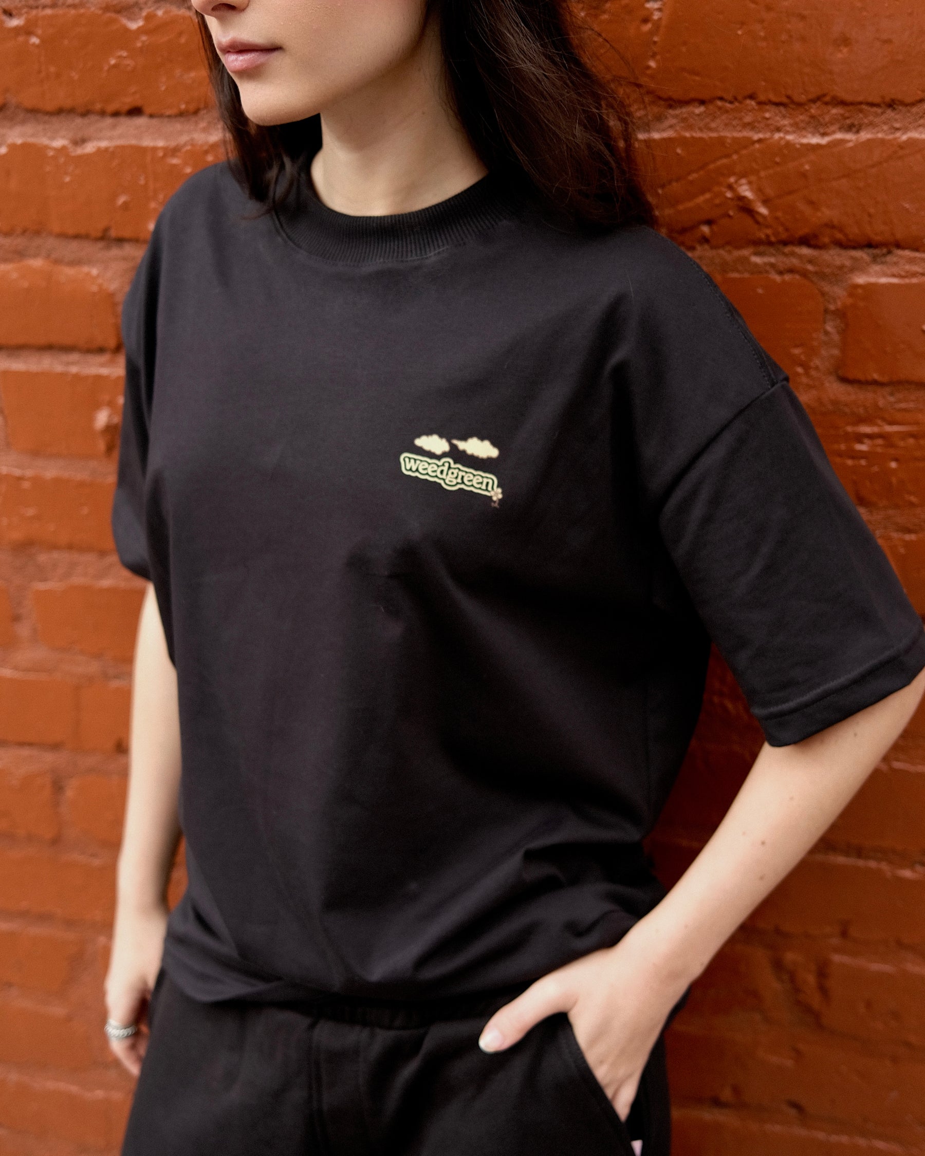 Camiseta Tree House Black Tee Negro