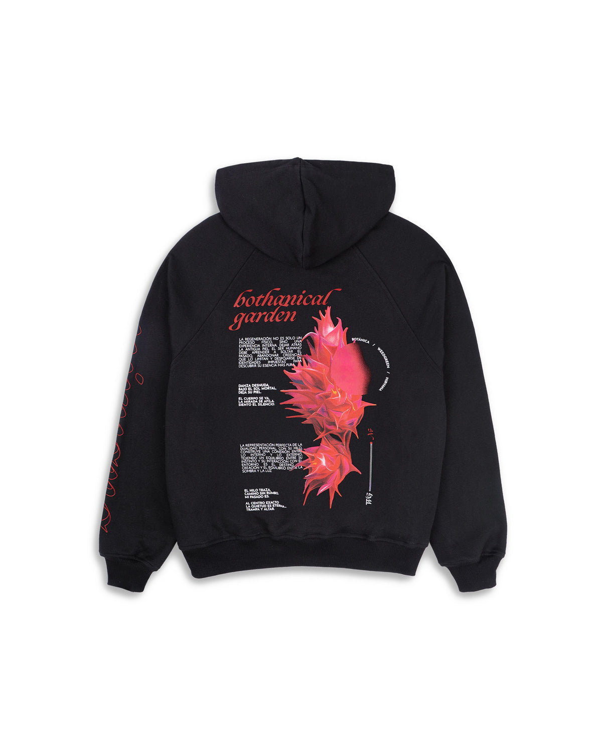 HOODIE GARDEN NEGRO