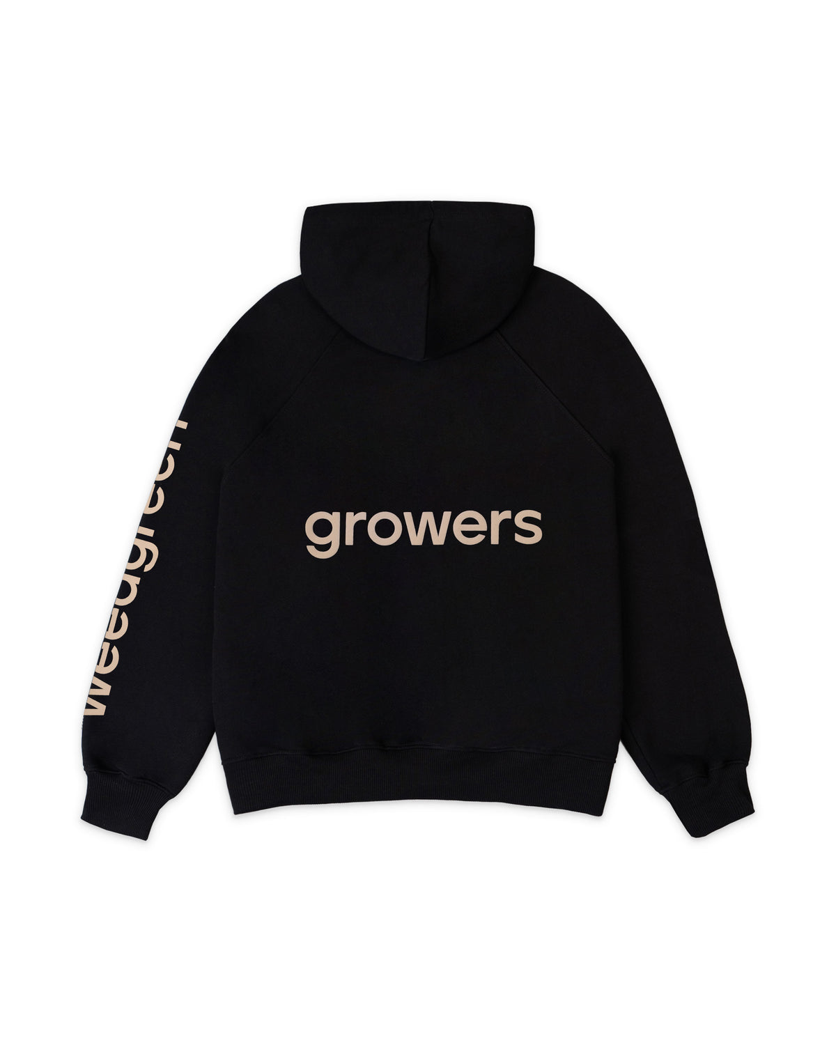 HOODIE GROWER´S HEAVEN  NEGRO