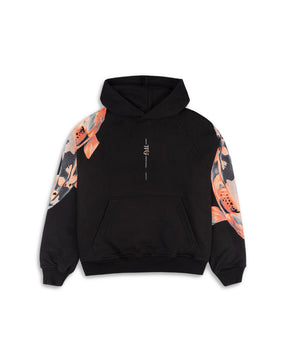 HOODIE KOI ART NEGRO