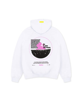 HOODIE MANIFIESTO BLANCO