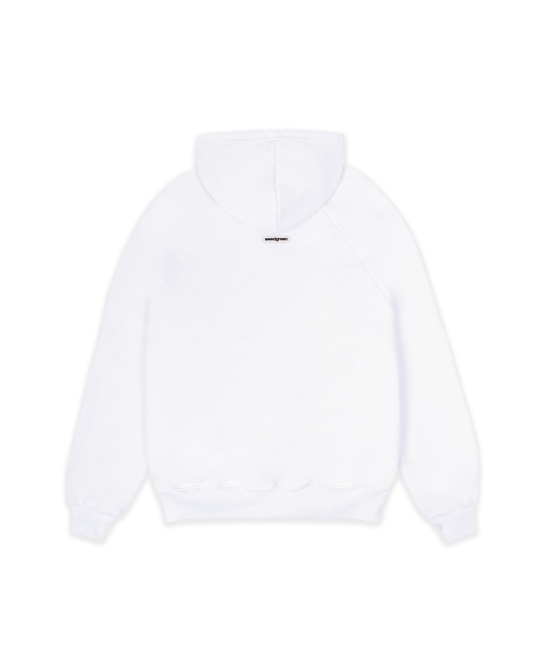 Hoodie con cierre LOGO BLANCO