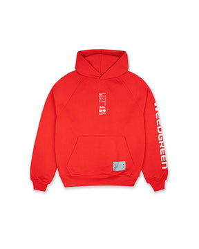 HOODIE GRAPEFRUIT DIESEL ROJO