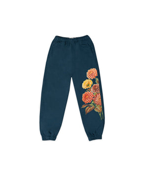 JOGGER  FLOWERS ART AZUL