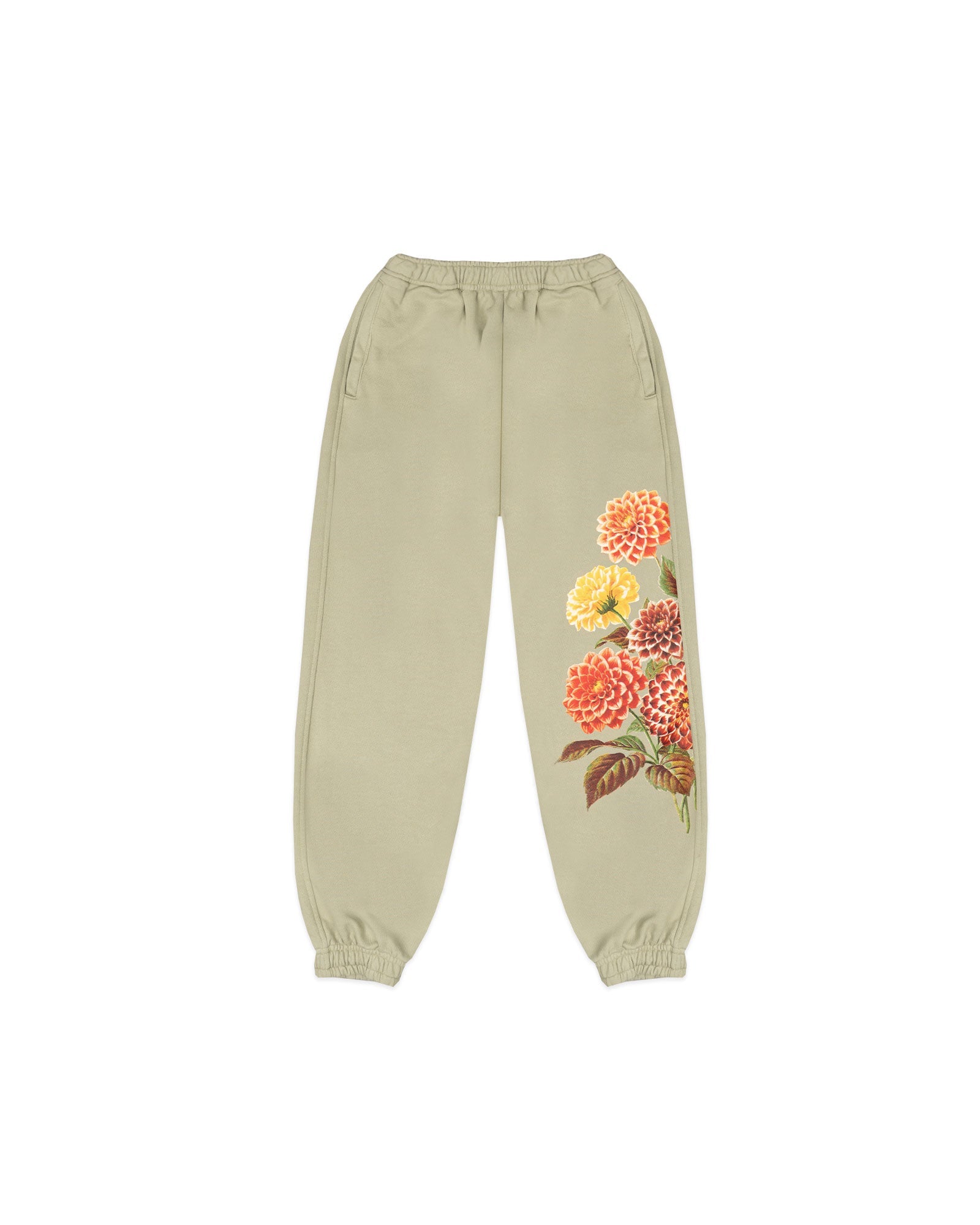 JOGGER  FLOWERS ART VERDE