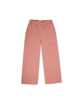 JOGGER RECTO  LOGO ROSADO