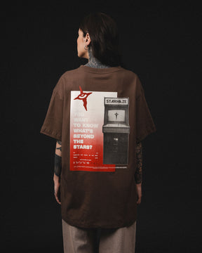 CAMISETA OVERSIZE INSERT COIN TO PLAY CAFÉ