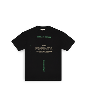 CAMISETA ESMERALDA NEGRO