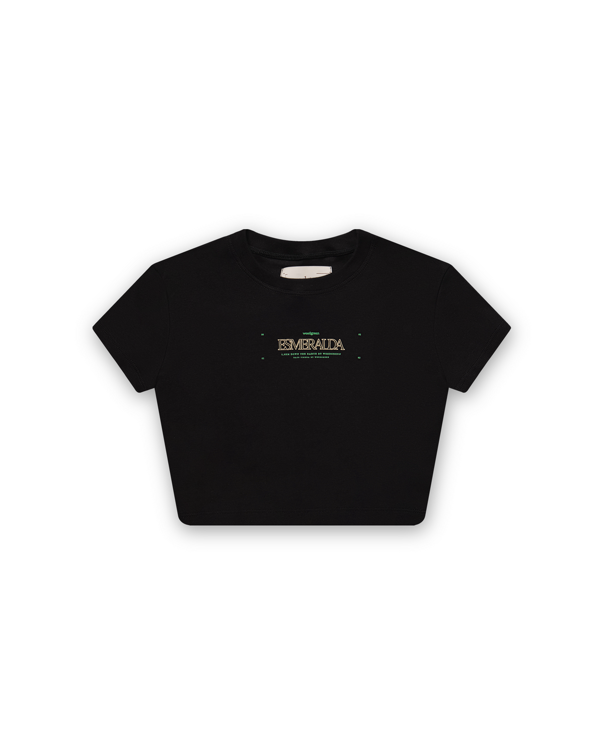 CAMISETA GRAPHITEE ESMERALDA NEGRO