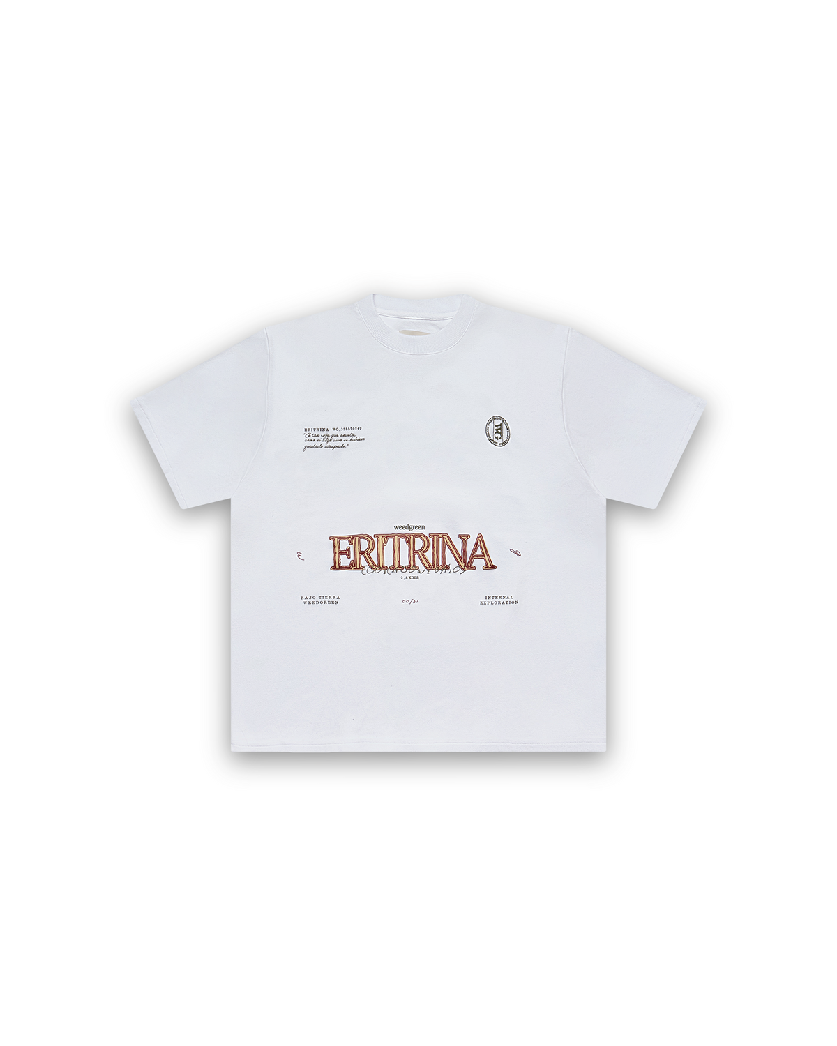 CAMISETA BOX ERITRINA BLANCO