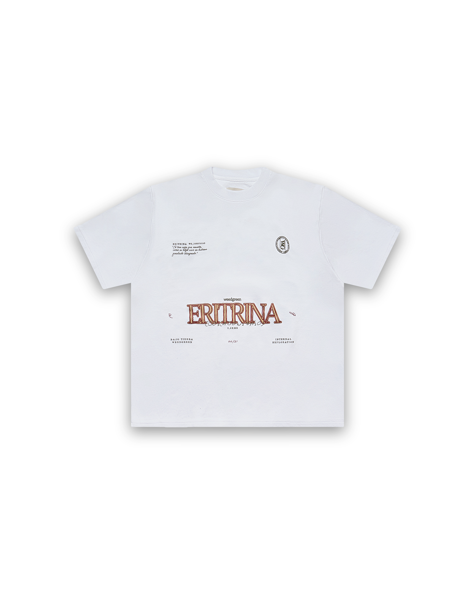 CAMISETA BOX ERITRINA BLANCO