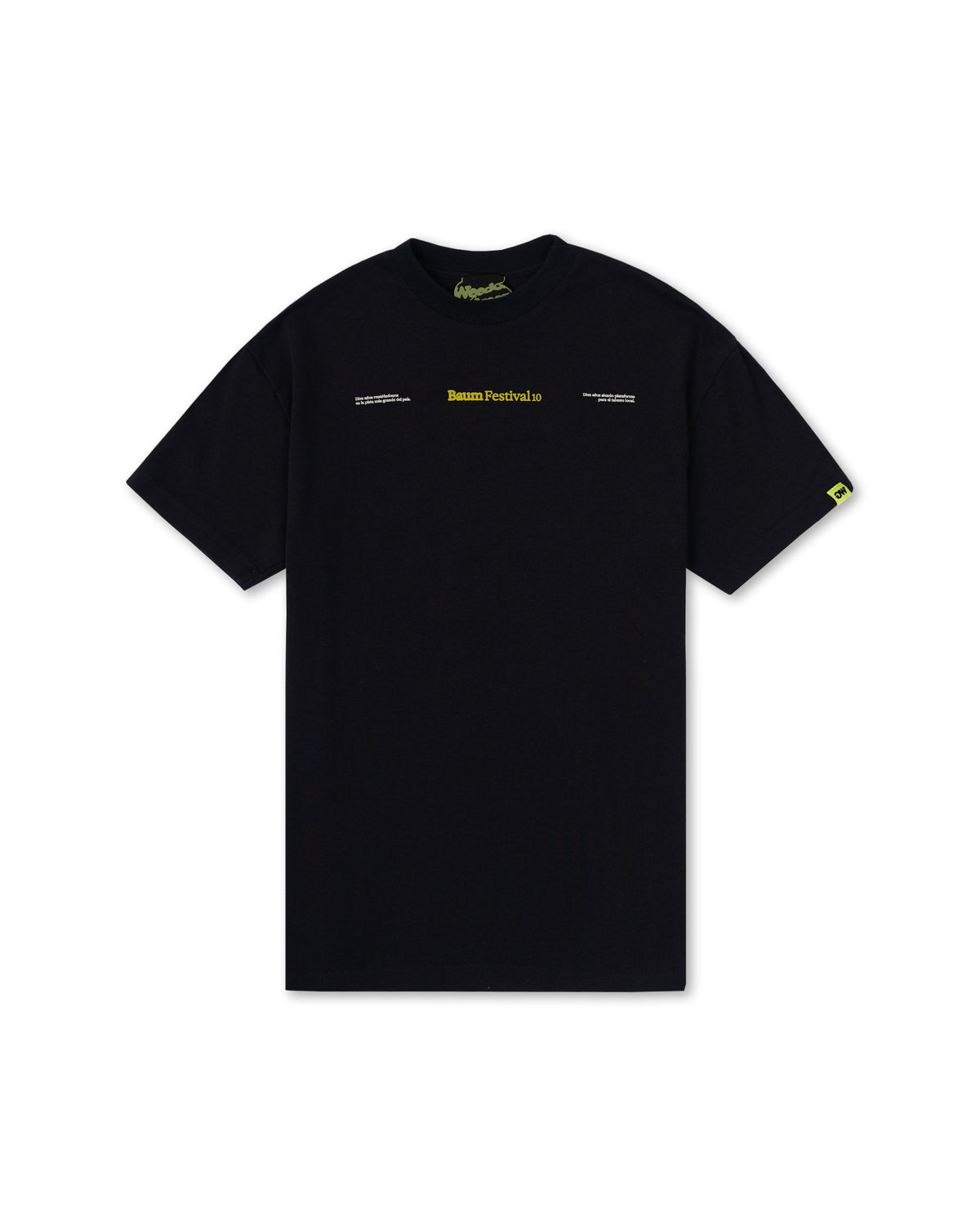 CAMISETA RIGIDEZ NEGRO